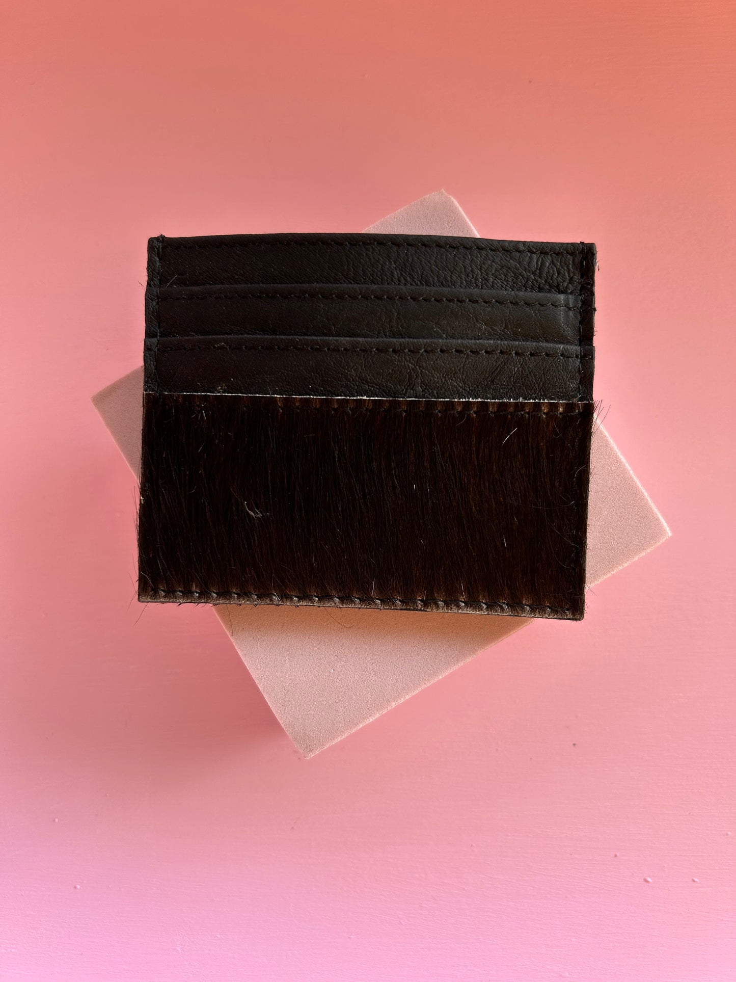 Hair on Hide Card Wallet