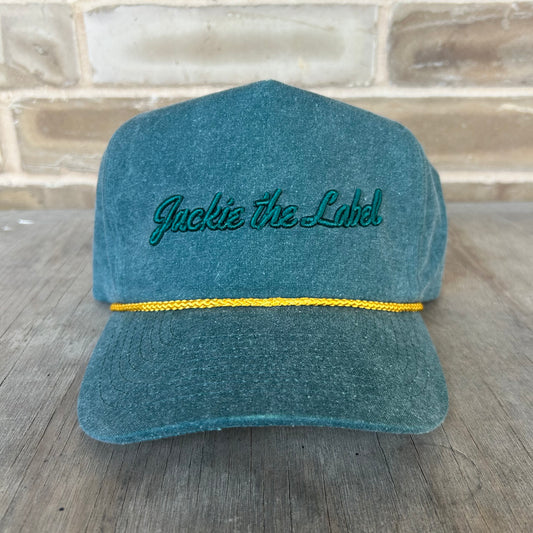 Jackie The Label Cap (Yellow Band)