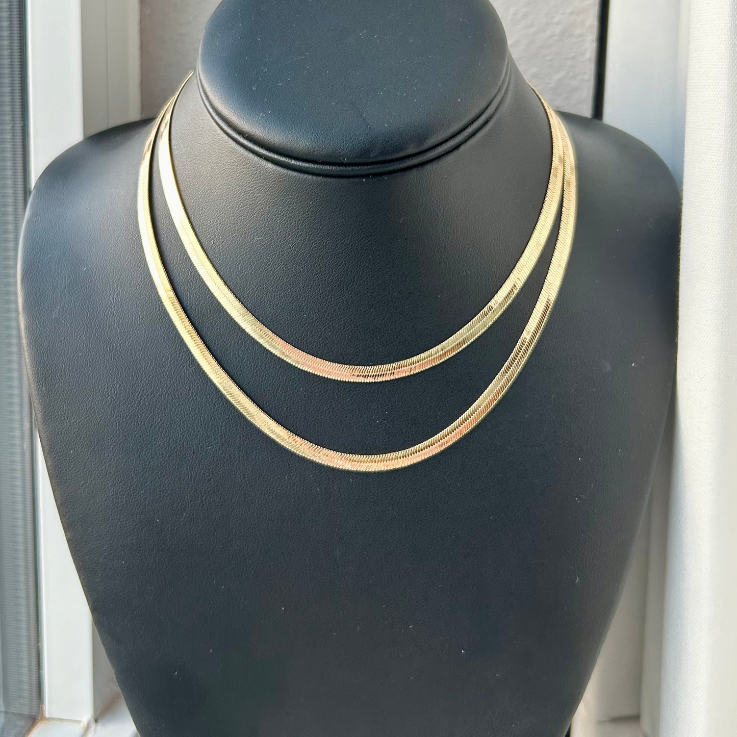 Classic Herringbone Necklaces