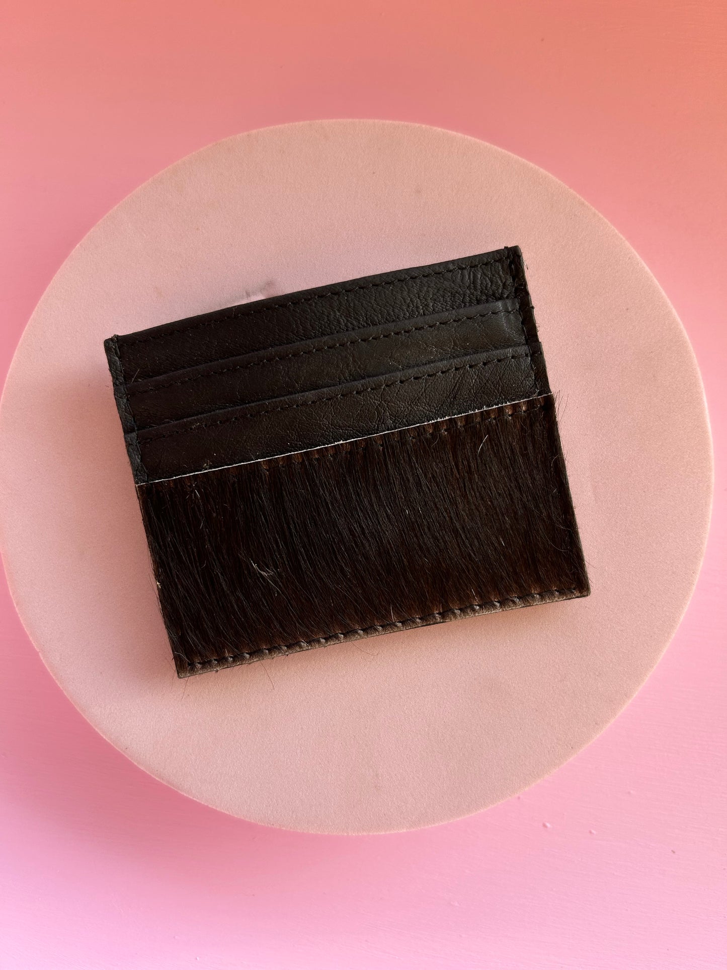 Hair on Hide Card Wallet