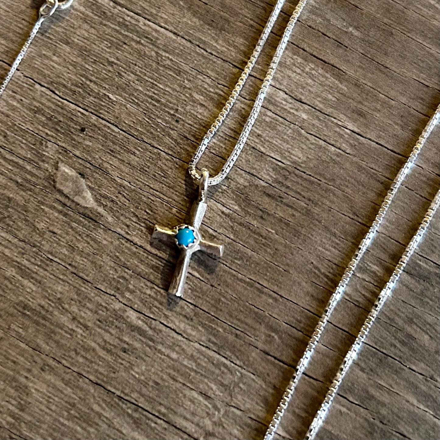 Tiny Cross Pendant