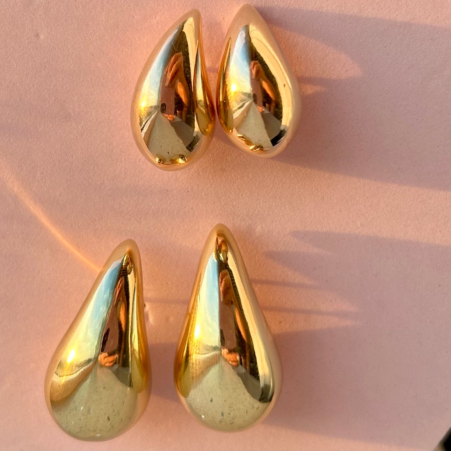 Teardrop Studs