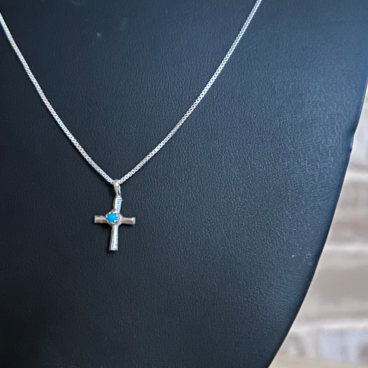 Tiny Cross Pendant